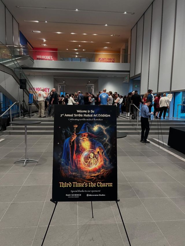 3rd Annual Medical Illustration Dog Show at the Grand Rapids Art Museum. Thanks to the sponsors @microverse_studios and @real.chemistry for a fantastic party and lots of laughs